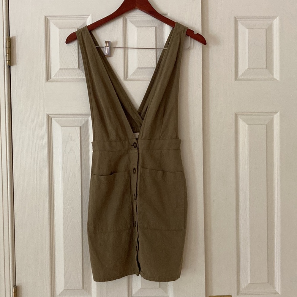 Olive Green Dress